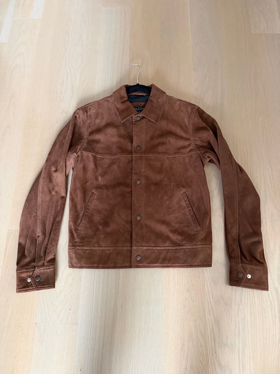 rag & bone Other - Rag & Bone Suede Trucker Jacket